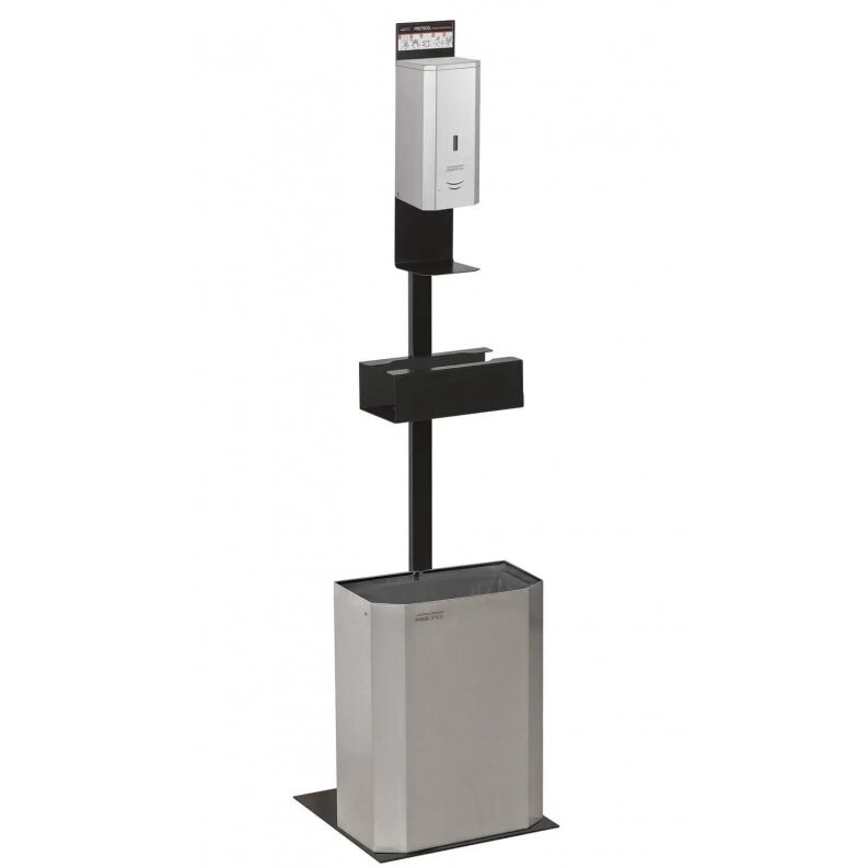 Disinfection stand 4 in 1, black Disinfection stand 4 in 1, black