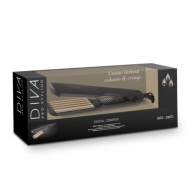 DIVA PRO STYLING Щипцы для завивки волос DIGITAL CRIMPER DIVA PRO STYLING Щипцы для завивки волос DIGITAL CRIMPER