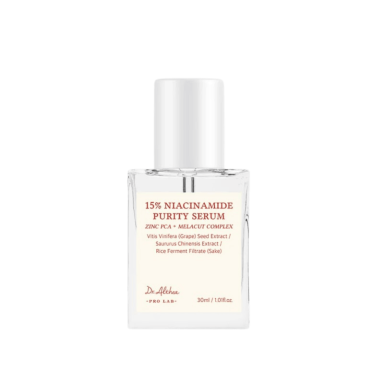 DR. ALTHEA 15% NIACINAMIDE PURITY SERUM brightening facial serum, 30 ml DR. ALTHEA 15% NIACINAMIDE PURITY SERUM brightening facial serum, 30 ml