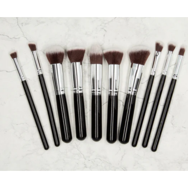 MIMO makeup brush set, 12 pcs. + makeup brush case MIMO makeup brush set, 12 pcs. + makeup brush case
