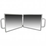 DUO MIRROR two-part hairdressing mirror (show rear view) 	P-7-S