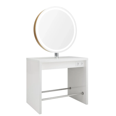 Double-sided beauty salon mirror - console with LED lighting POLA II 1 Double-sided beauty salon mirror - console with LED lighting POLA II 1