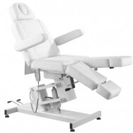 Profesionali elektrinė kosmetologinė kėdė AZZURRO 706 PEDI (1 variklis), baltos spalvos