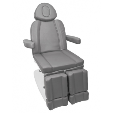 Profesionali elektrinė podologinė kėdė pedikiūro procedūroms AZZURRO 708AS PEDI, pilka (3 motorai) 2