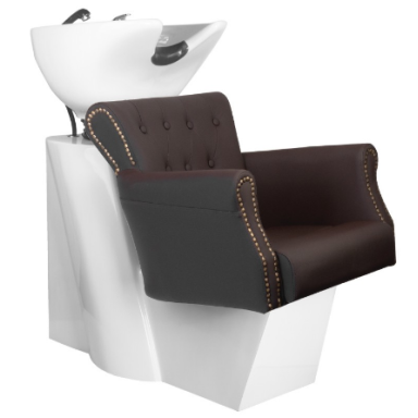 Professional hairdressing washing machine HAIR SYSTEM BER 8183, brown color Professional hairdressing washing machine HAIR SYSTEM BER 8183, brown color