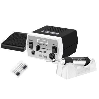Profesionali elektrinė nagų freza ACTIV POWER JD700 juodos spalvos 35w (30.000 apsukos) Profesionali elektrinė nagų freza ACTIV POWER JD700 juodos spalvos 35w (30.000 apsukos)