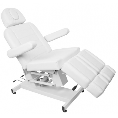 Professional electric cosmetology chair AZZURRO 706 PEDI (1 engine), white 2