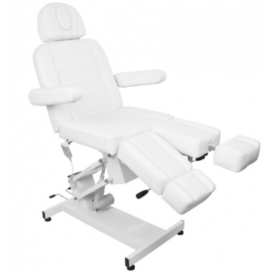 Professional electric cosmetology chair AZZURRO 706 PEDI (1 engine), white 11