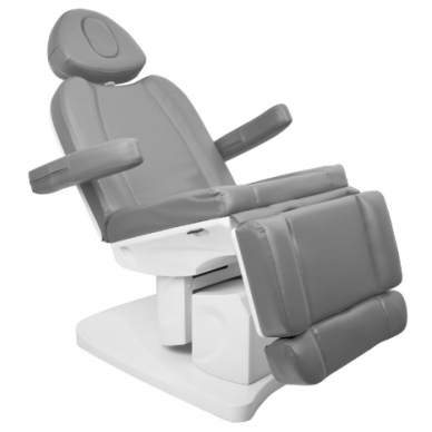 Professional electric cosmetology chair heated AZZURRO 708A, gray (4 motors) 4