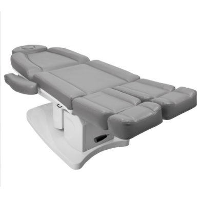 Profesionali elektrinė podologinė kėdė pedikiūro procedūroms AZZURRO 708AS PEDI, pilka (3 motorai) 9