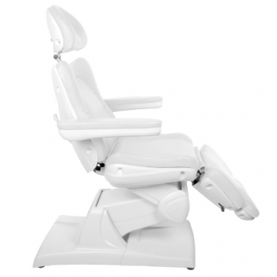 Professional electric cosmetology chair AZZURO 870 (3 motors), white color 3
