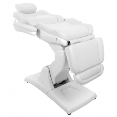 Professional electric cosmetology chair AZZURO 870 (3 motors), white color 10