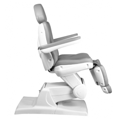 Profesionali elektrinė kosmetologinė kėdė AZZURRO 870 (3 varikliai), pilkos spalvos 2