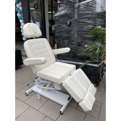 Professional electric cosmetology chair AZZURRO 706 PEDI (1 engine), white 15