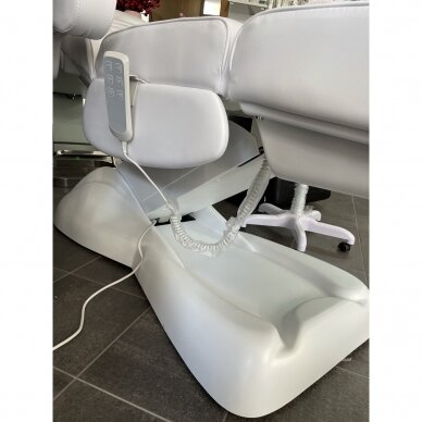 Profesionali elektrinė kosmetologinė kušėtė-krėslas LUX, baltos spalvos (3 varikliai) 18