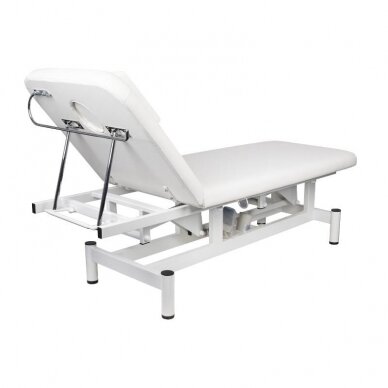 Profesionalus elektrinis masažo ir reabilitacijos gultas MOD-079 (1 variklis), baltos spalvos 5