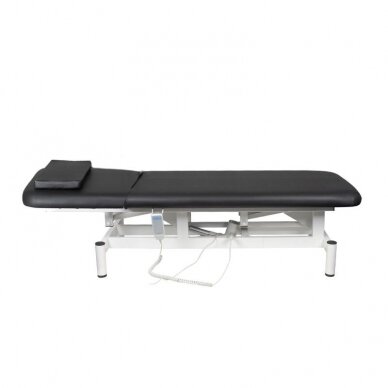 Profesionali elektrinė masažo lova MOD-079-1, juodos spalvos