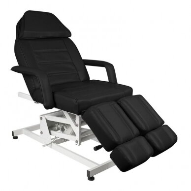 Profesionali elektrinė pedikiūro lova/ kėdė AZZURRO 673AS, juodos spalvos (1 varikliis) 1