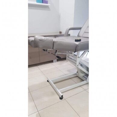 Профессиональн электрическая кровать для педикюра / стул AZZURRO 673AS, серый (1 мотор) 14