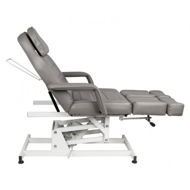 Profesionali elektrinė pedikiūro lova/ kėdė AZZURRO 673AS, pilkos spalvos (1 variklio) 2