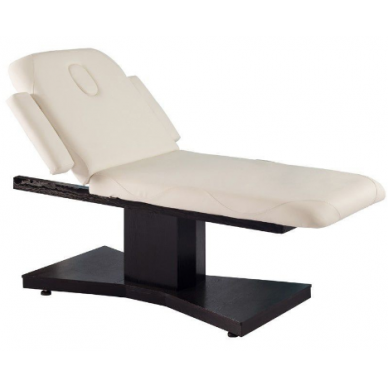 Professional electric massage bed-bed for beauty salons AZZURRO 805 (1 motor), VENGE / LATTE colors