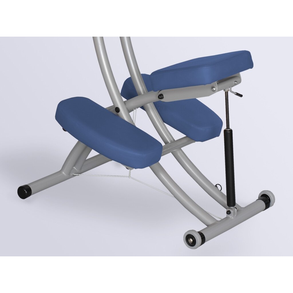 Professional folding massage and physiotherapy chair PRESTIGE-REH, blue 1 Professional folding massage and physiotherapy chair PRESTIGE-REH, blue 1
