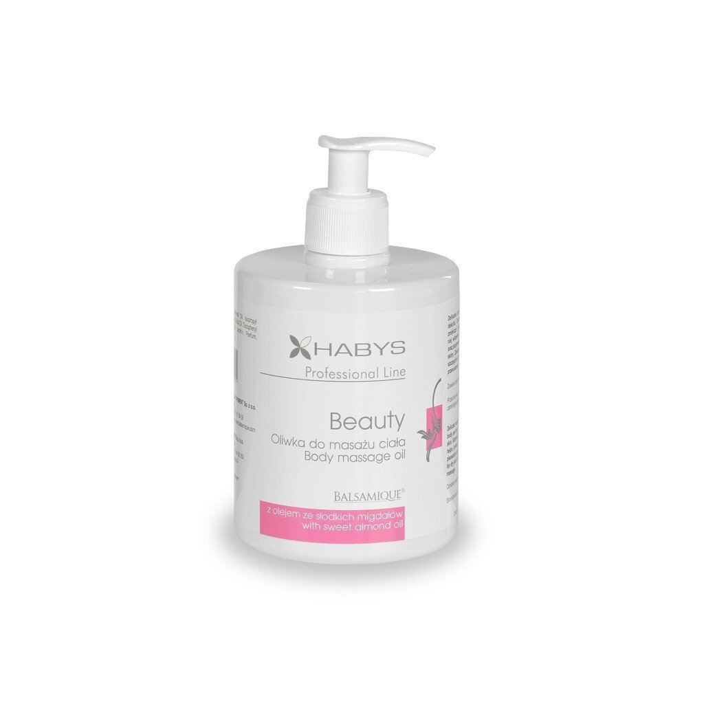 HABYS BEAUTY maitinamasis masažo aliejus, 450 ml