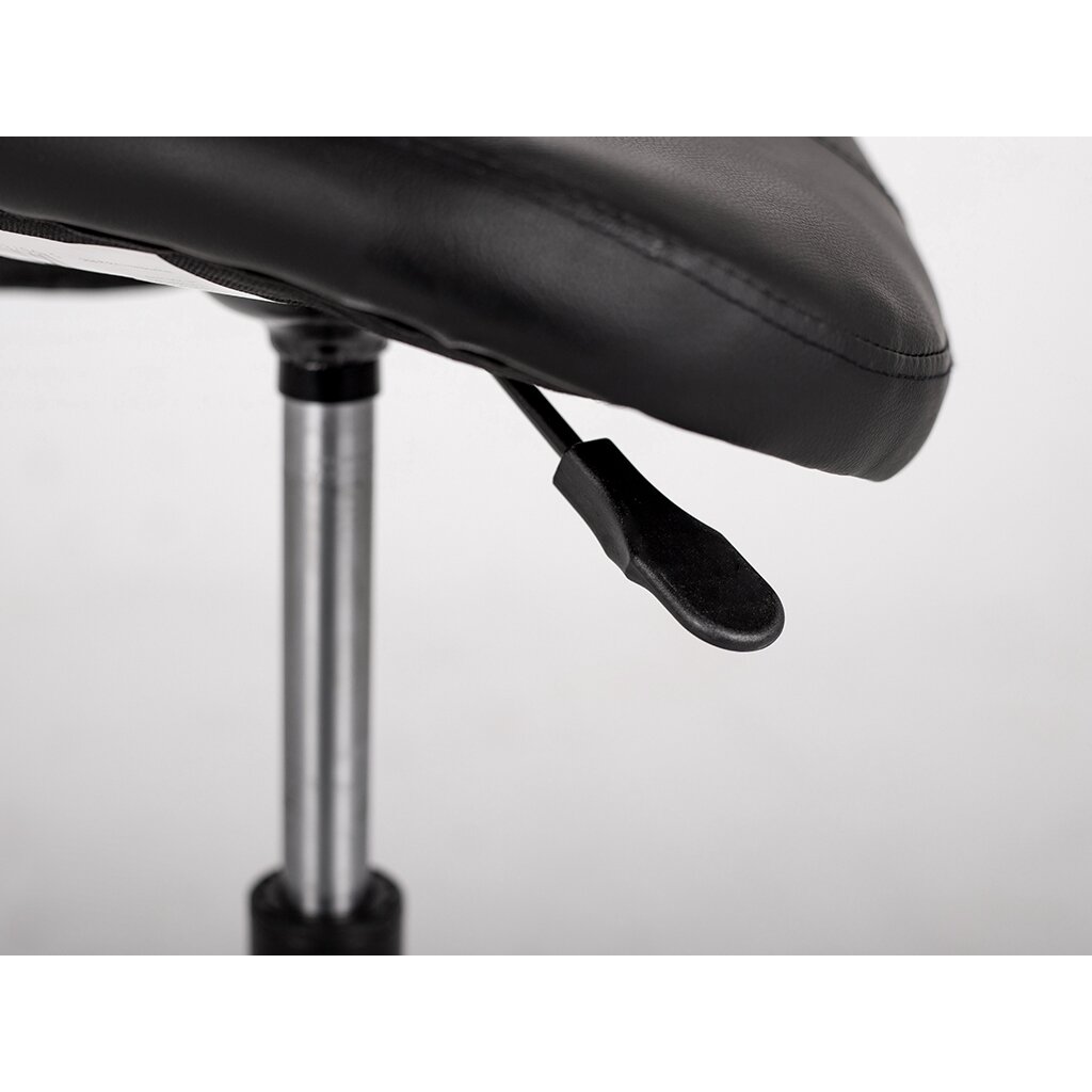 Professional master chair - saddle for beauticians LUMO, black 2 Professional master chair - saddle for beauticians LUMO, black 2