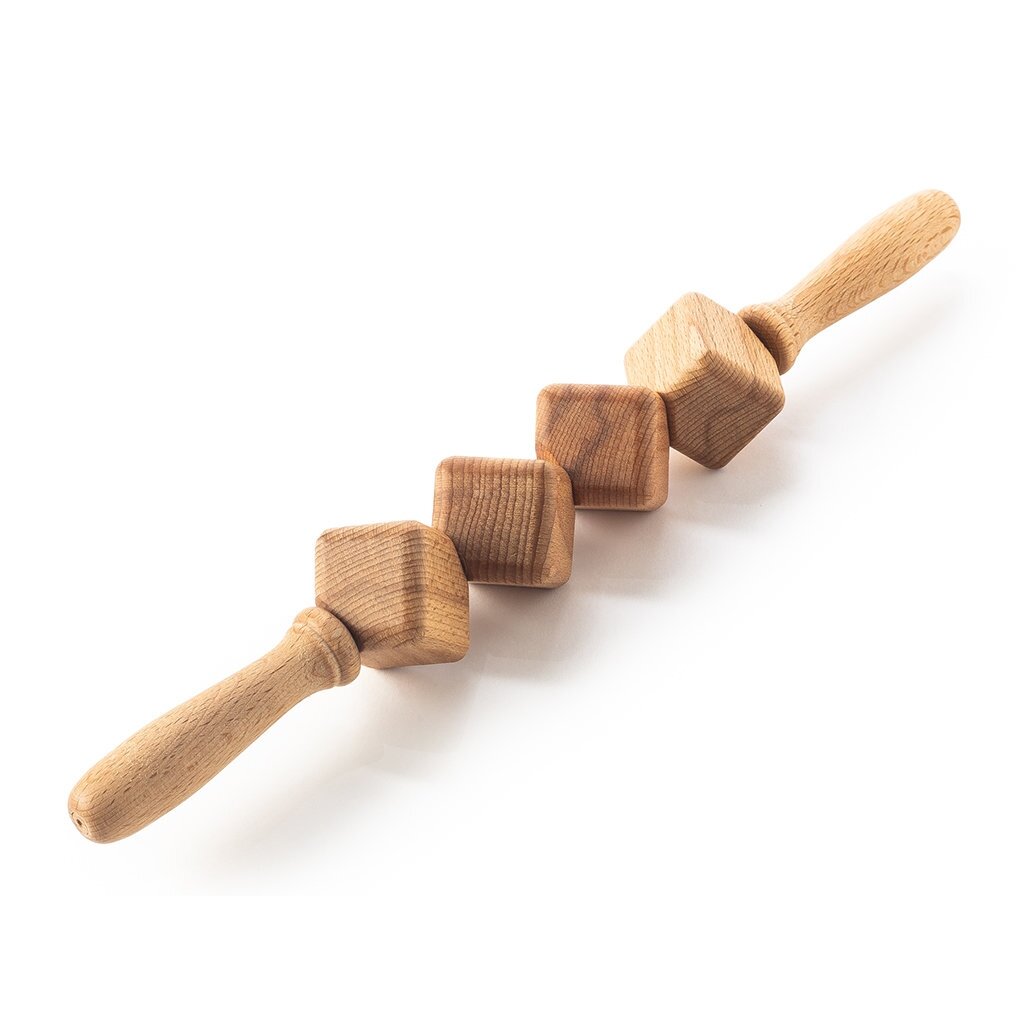 Wooden massage roller for anti-cellulite massage procedures, 1 pc. 3 Wooden massage roller for anti-cellulite massage procedures, 1 pc. 3
