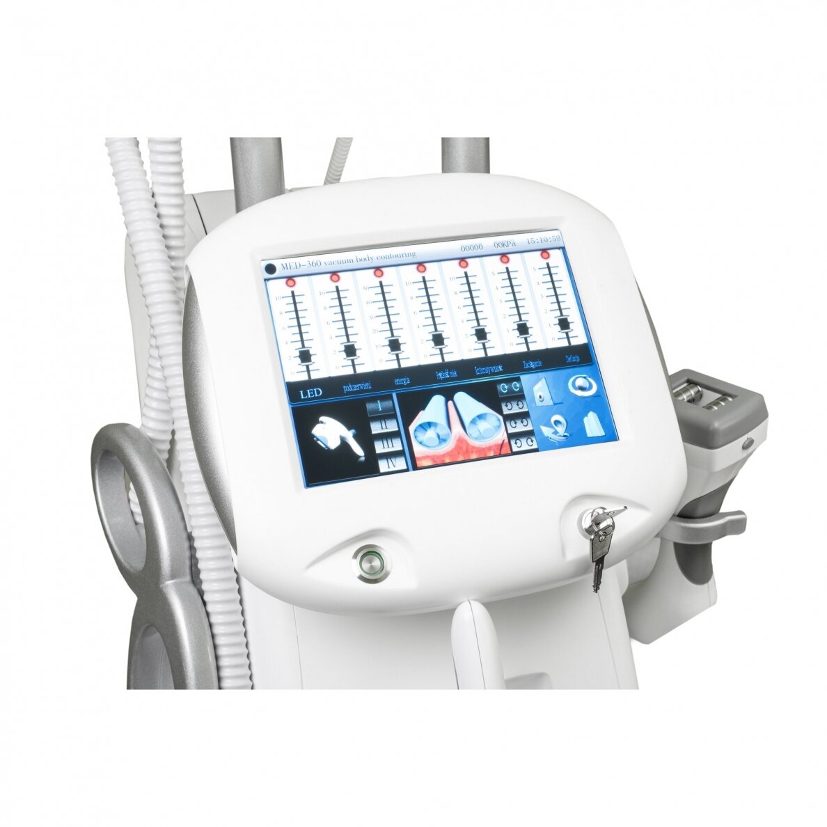 Endodermic massage combiner + RF + IR + LED light therapy 3