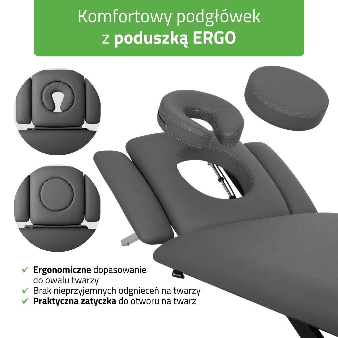 Profesionalus elektrinis manualinės terapijos ir masažo stalas EVERO CROSS X4 ERGO, pilkos spalvos 4 Profesionalus elektrinis manualinės terapijos ir masažo stalas EVERO CROSS X4 ERGO, pilkos spalvos 4