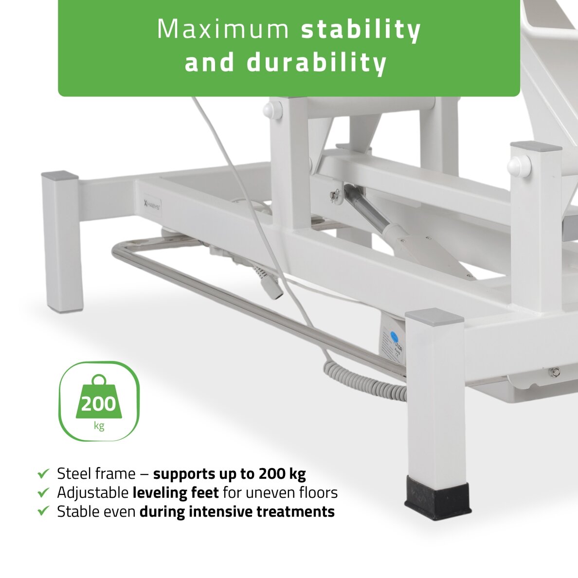 FORTIS 1 professional electric massage and physiotherapy bed 4 FORTIS 1 professional electric massage and physiotherapy bed 4