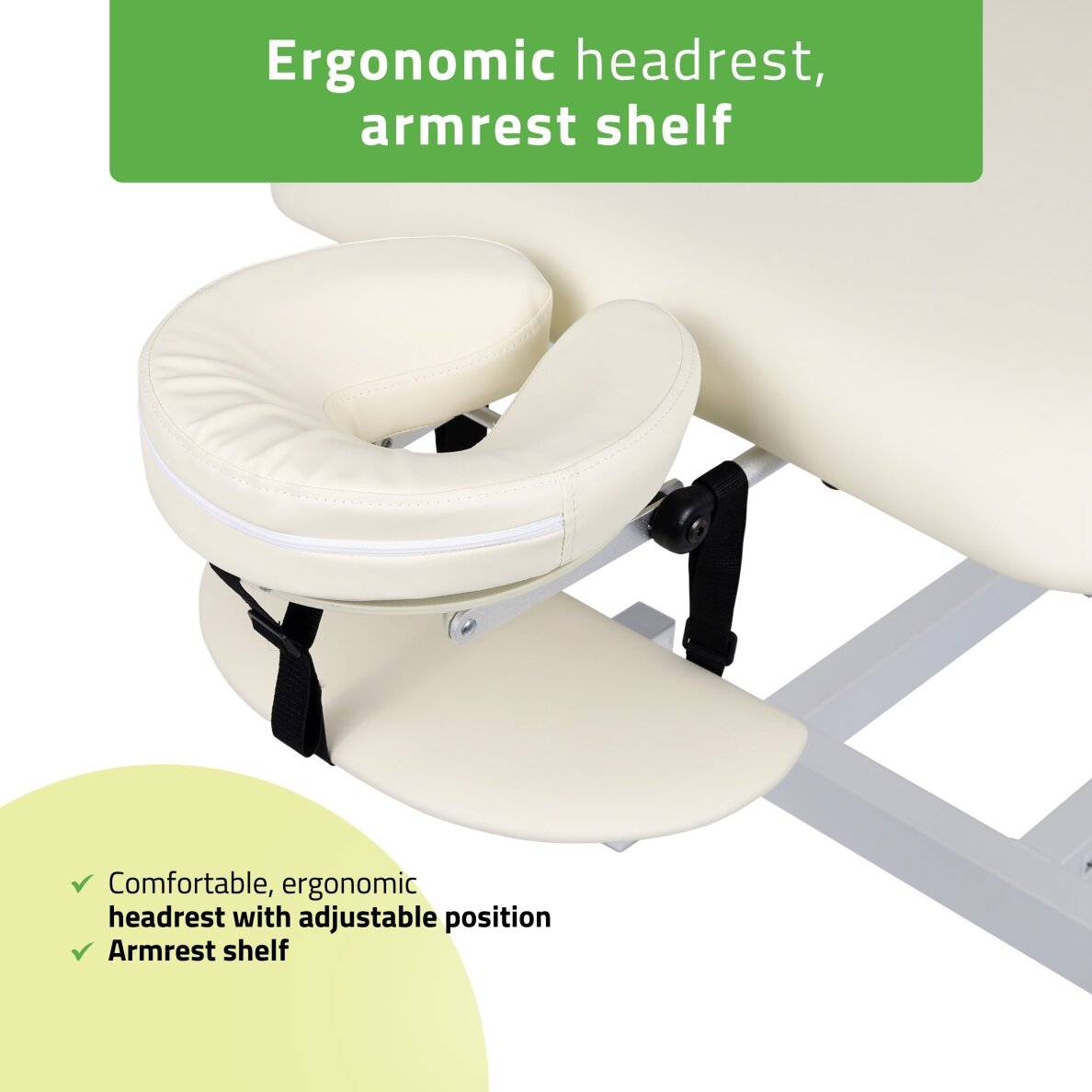 Professional massage and physiotherapy table-bed with remote control FORTIS 1 3