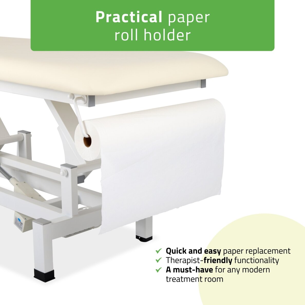 Professional massage and physiotherapy table-bed with remote control FORTIS 1 4