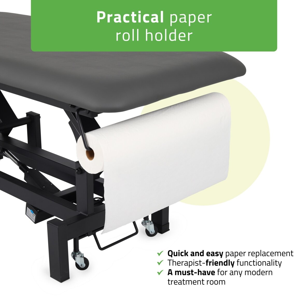 FORTIS 4 ERGO professional electric 4-section massage and physiotherapy bed with manual control 6 FORTIS 4 ERGO professional electric 4-section massage and physiotherapy bed with manual control 6