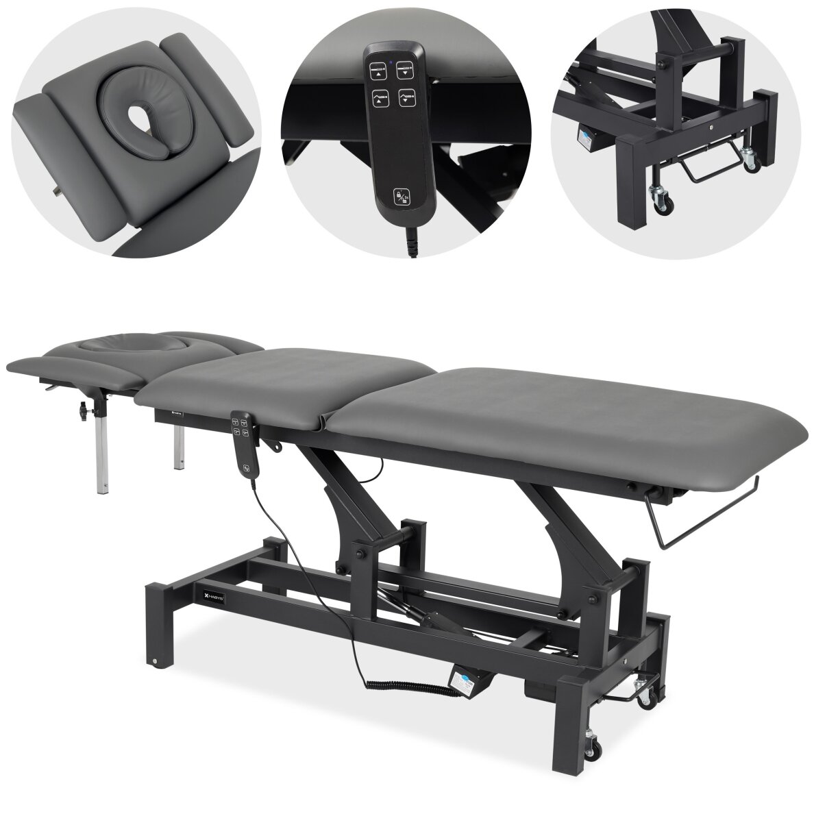 FORTIS 5 ERGO professional electric 5-part massage and physiotherapy table, 2 motors