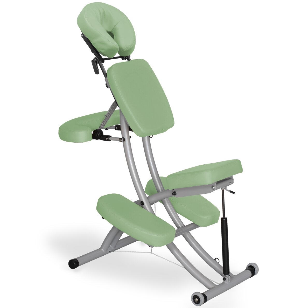 Professional folding massage and physiotherapy chair PRESTIGE-REH, green Professional folding massage and physiotherapy chair PRESTIGE-REH, green