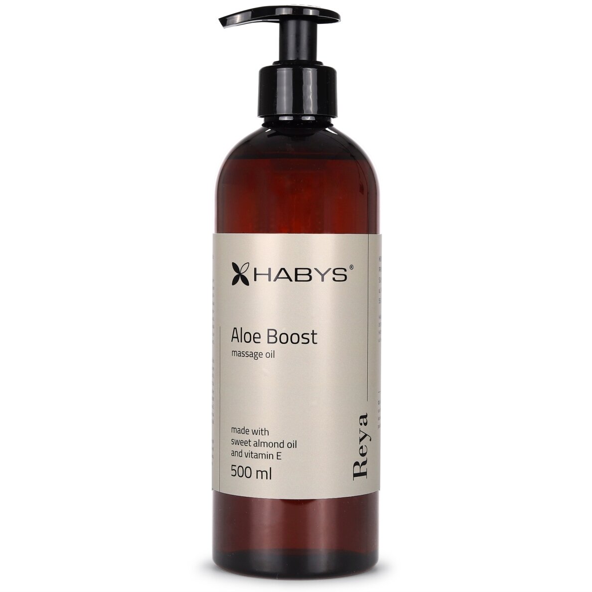 HABYS REYA ALOE BOOST masažo aliejus su su gaivinančia alavijo nata, 500 ml 3 HABYS REYA ALOE BOOST masažo aliejus su su gaivinančia alavijo nata, 500 ml 3