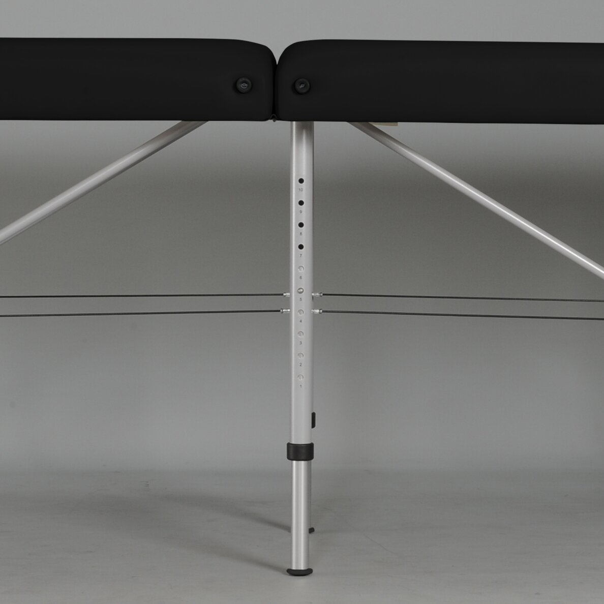 Folding massage and rehabilitation table MEDMAL 70, black 1 Folding massage and rehabilitation table MEDMAL 70, black 1