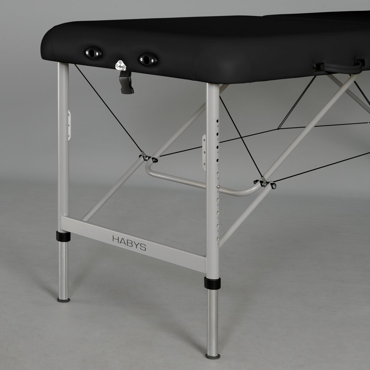 Folding massage and rehabilitation table MEDMAL 70, black 2 Folding massage and rehabilitation table MEDMAL 70, black 2