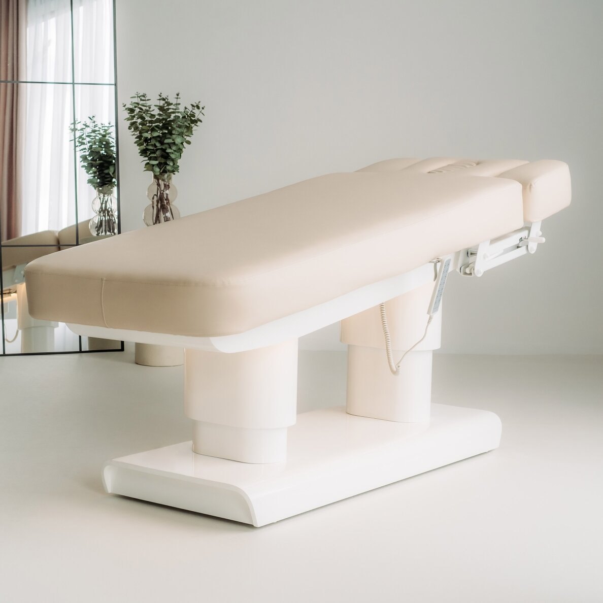 MELIA electric SPA massage bed with heating function, 4 motors, beige 11