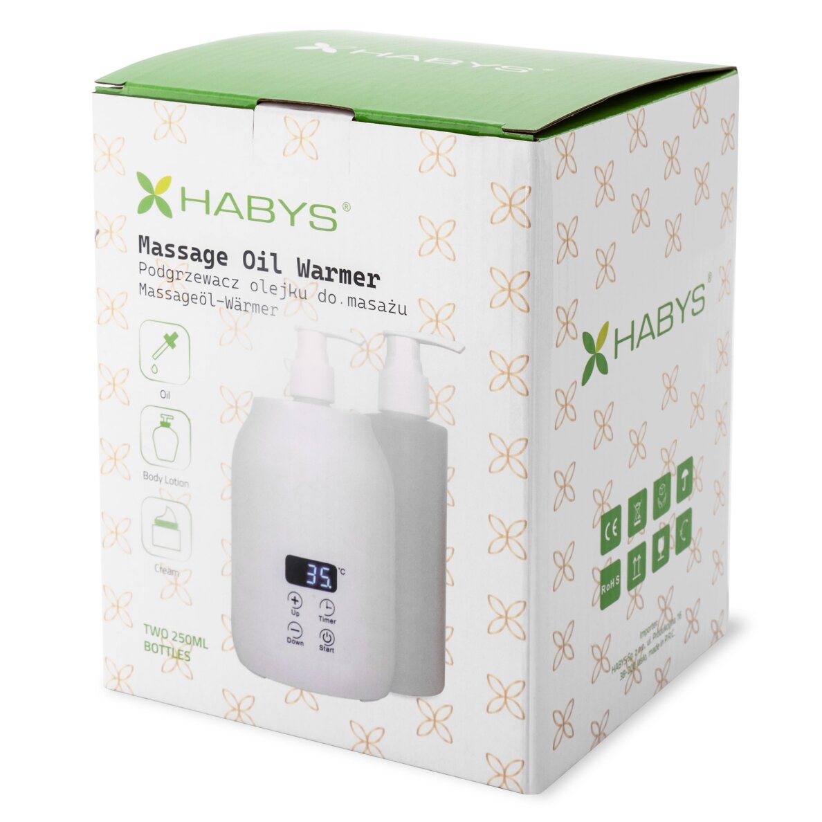 Professional massage oil heater with temperature control, 250 ml 3 Professional massage oil heater with temperature control, 250 ml 3