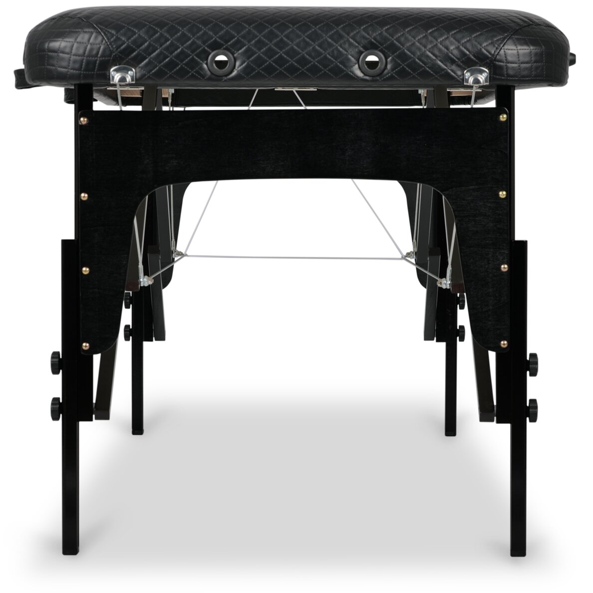 ESTETIC DARK professional folding quilted cosmetology and massage table, black 1 ESTETIC DARK professional folding quilted cosmetology and massage table, black 1
