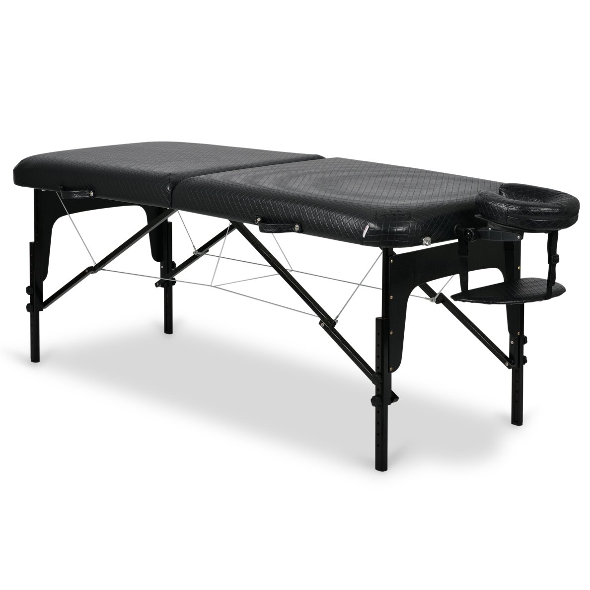 ESTETIC DARK professional folding quilted cosmetology and massage table, black 3 ESTETIC DARK professional folding quilted cosmetology and massage table, black 3