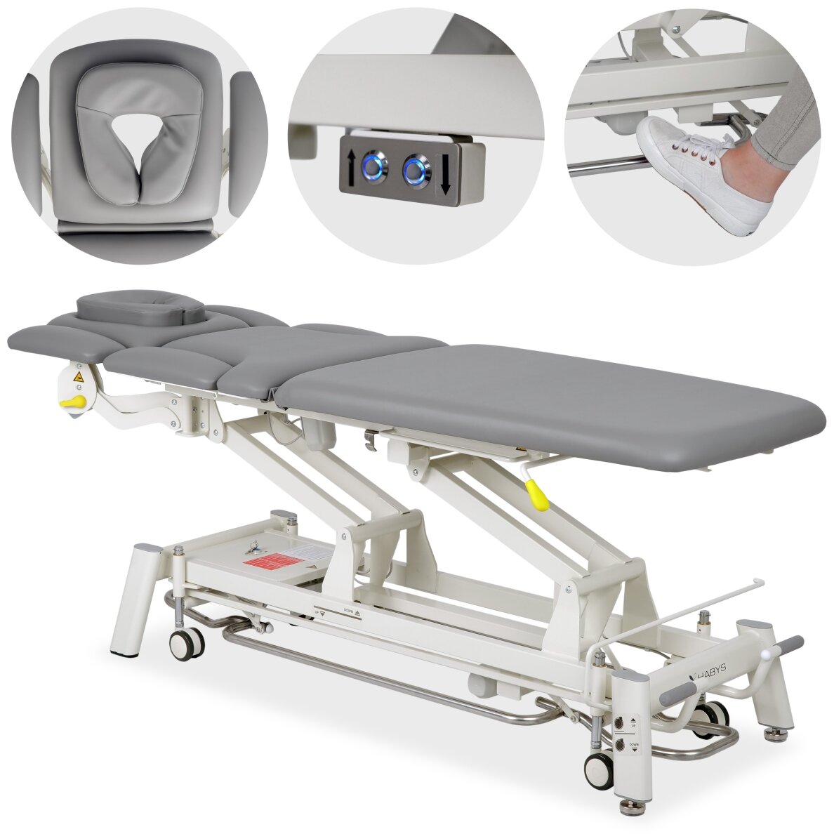PROXIMA X7 professional electric 7-section massage and physiotherapy bed with foot control