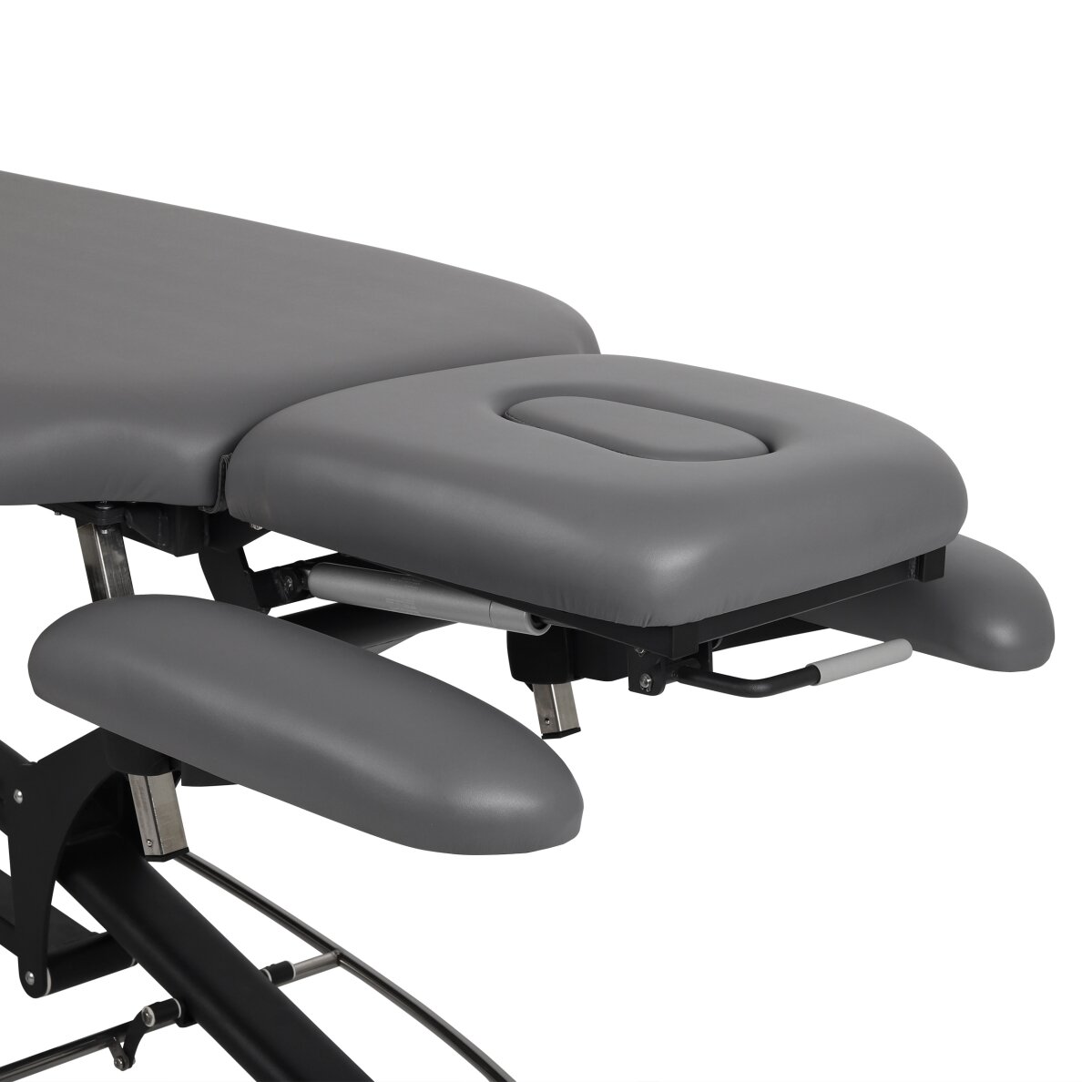 Professional massage and physiotherapy table - bed 4 parts AGILA 4, gray 2 Professional massage and physiotherapy table - bed 4 parts AGILA 4, gray 2