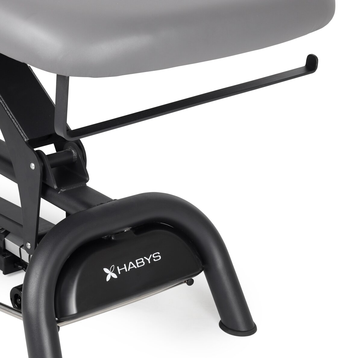 Professional massage and physiotherapy table - bed 4 parts AGILA 4, gray 4