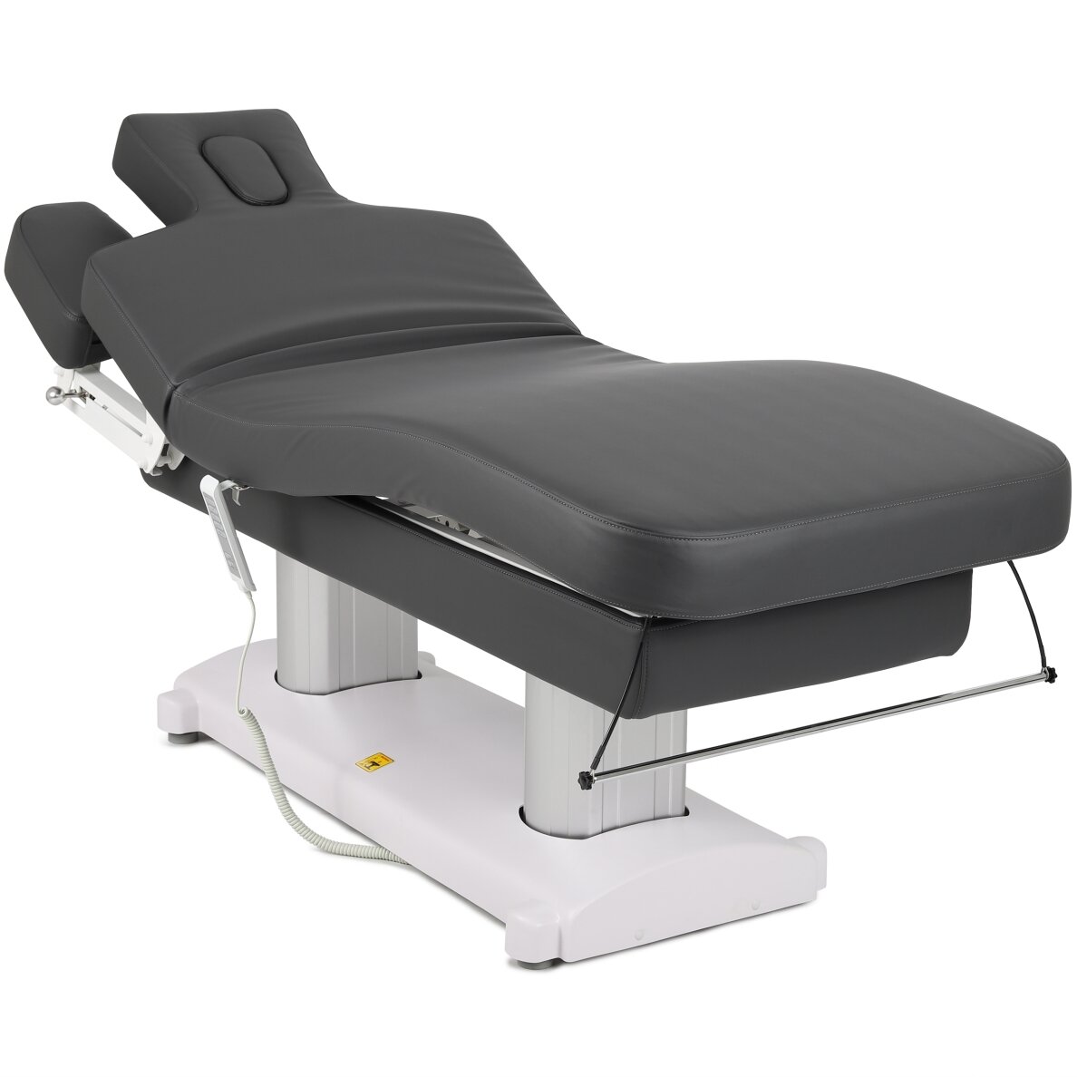 GEMINI FLEX Профессиональный массажный стол-кровать с функцией подогрева, серый. 1