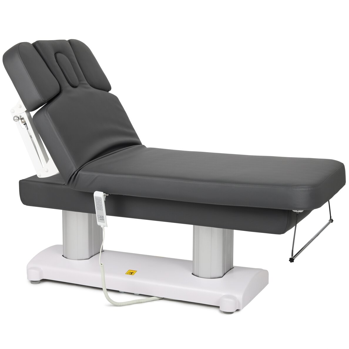 GEMINI FLEX Профессиональный массажный стол-кровать с функцией подогрева, серый. 5