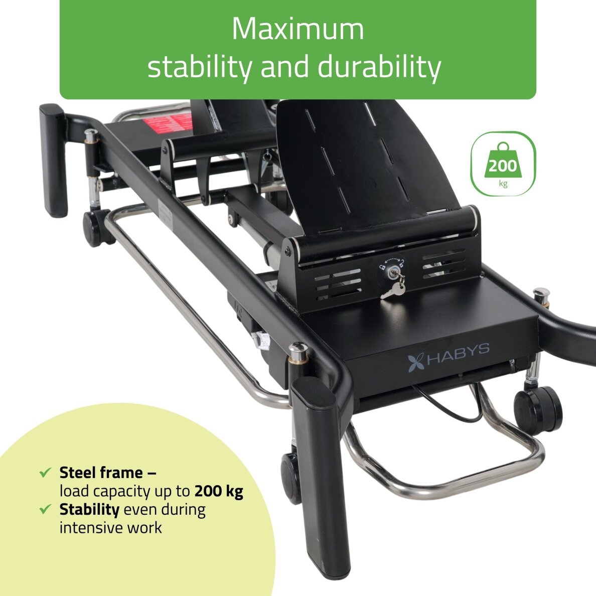 UPRIGHT CHIRO Z7 elektrinis chiropraktikos ir manualinės terapijos stalas su DROP sistema, 7 segmentų 10